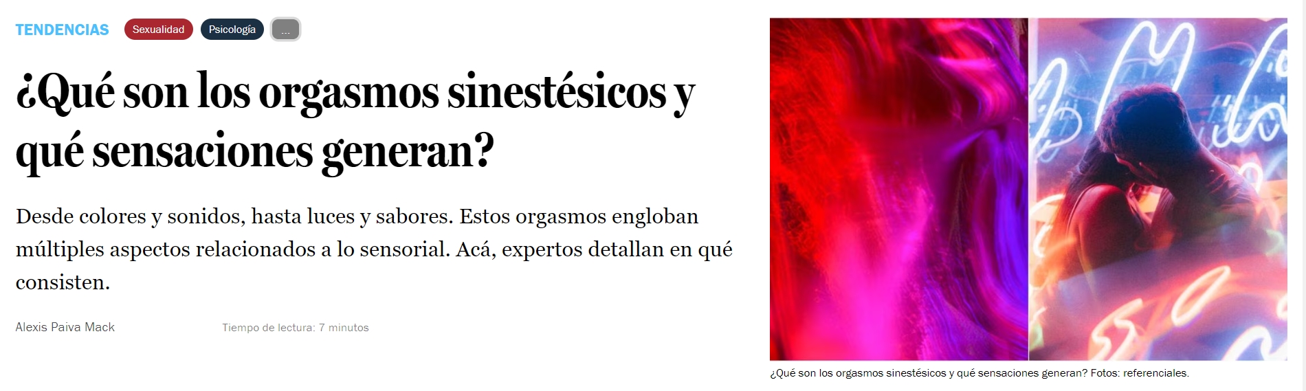 Qué son los orgasmos sinestésicos y qué sensaciones generan? – ETSex